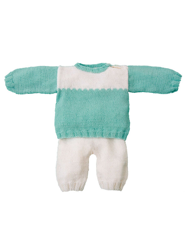 Lana Grossa ПУЛОВЕР И ШТАНИШКИ Cool Wool Baby