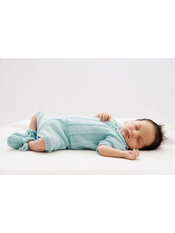 Lana Grossa ПУЛОВЕР, ШТАНИШКИ И ПИНЕТКИ Cool Wool Baby