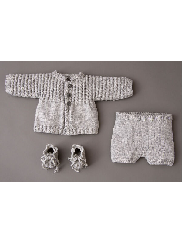 Lana Grossa ЖАКЕТ И ПИНЕТКИ, ШТАНИШКИ Cool Wool Baby