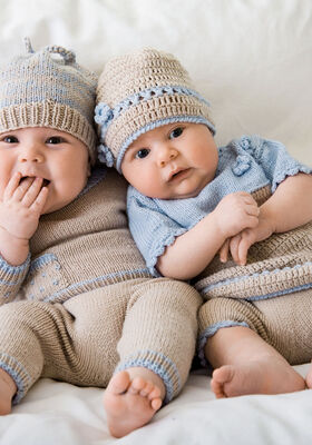 ПУЛОВЕР, ШТАНИШКИ И ШАПКА Cool Wool Baby от Lana Grossa