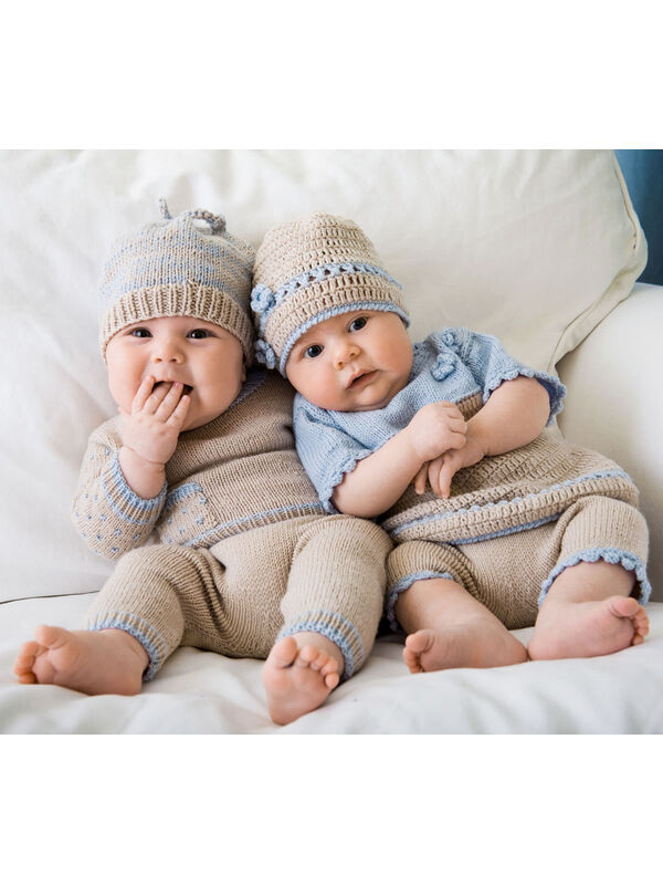 Lana Grossa ПЛАТЬЕ, ШТАНИШКИ И ШАПКА Cool Wool Baby