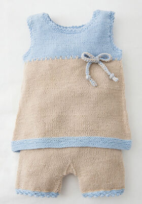 ТУНИКА И ПИНЕТКИ Cool Wool Baby от Lana Grossa