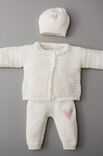Lana Grossa ЖАКЕТ, ШТАНИШКИ, ШАПКА И ПИНЕТКИ Cool Wool Baby