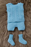 Lana Grossa ЖАКЕТ, БЕЗРУКАВКА, ШТАНИШКИ И НОСКИ Cool Wool Baby