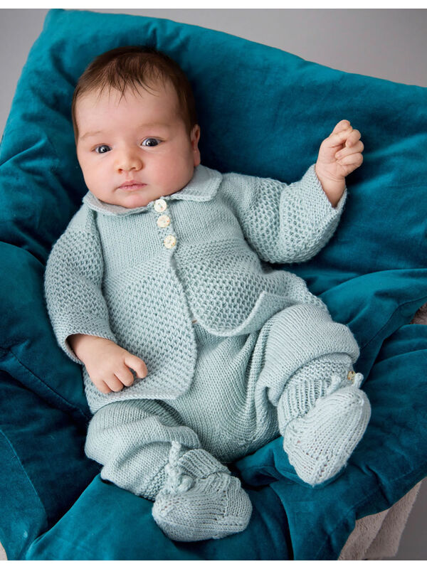 Lana Grossa ЖАКЕТ, ШТАНИШКИ И НОСКИ Cool Wool