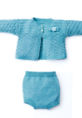 ЖАКЕТ И ШТАНИШКИ Cool Wool Baby от Lana Grossa