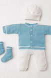 Lana Grossa ЖАКЕТ ШТАНИШКИ, ШАПКА И НОСОЧКИ Cool Wool Baby