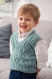 Lana Grossa ЖИЛЕТ Cool Wool Big Melange
