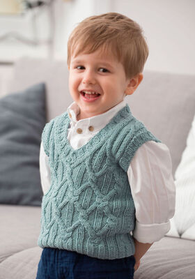 ЖИЛЕТ Cool Wool Big Melange от Lana Grossa