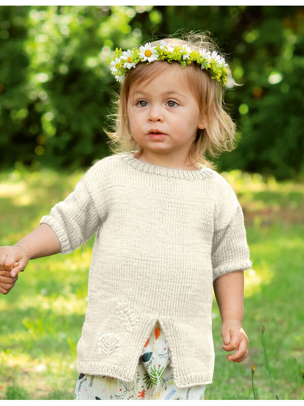 Lana Grossa ПУЛОВЕР Soft Cotton