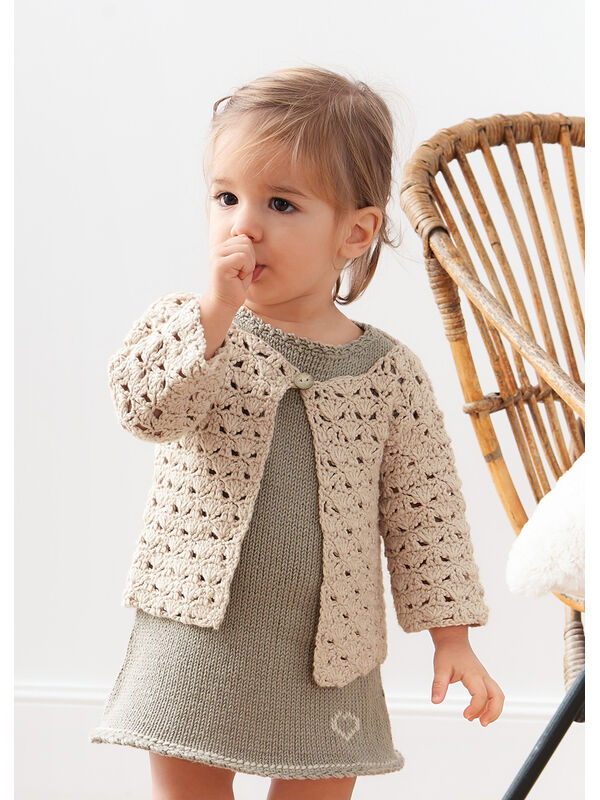 Lana Grossa ПЛАТЬЕ Soft Cotton