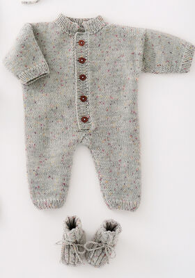 КОМБИНЕЗОН Cool Wool Baby Print Punto от Lana Grossa