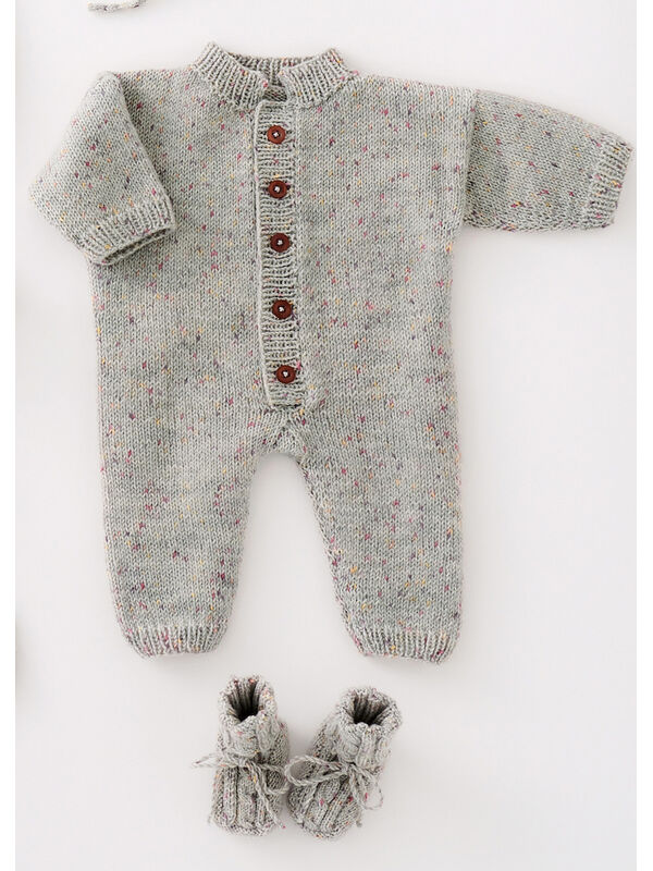 Lana Grossa КОМБИНЕЗОН Cool Wool Baby Print Punto