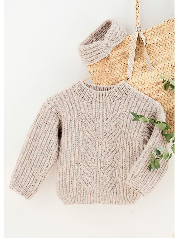 Lana Grossa ПУЛОВЕР Alta Moda Alpaca