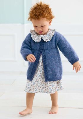 ЖАКЕТ Natural Superkid Tweed & Cool Wool Big Vintage от Lana Grossa