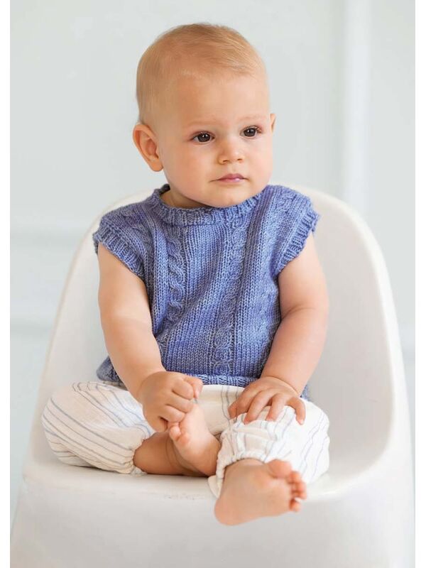 Lana Grossa ЖИЛЕТ Cool Wool Vintage