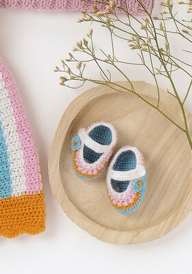 ТАПОЧКИ Cool Wool Baby от Lana Grossa