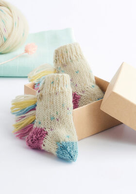 НОСОЧКИ Cool Wool Baby Print Punto & Cool Wool Baby от Lana Grossa