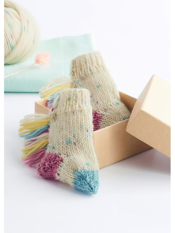 Lana Grossa НОСОЧКИ Cool Wool Baby Print Punto & Cool Wool Baby