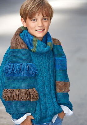 ШАРФ Cool Wool Big Melange от Lana Grossa