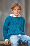 Lana Grossa ПУЛОВЕР Cool Wool Big Melange