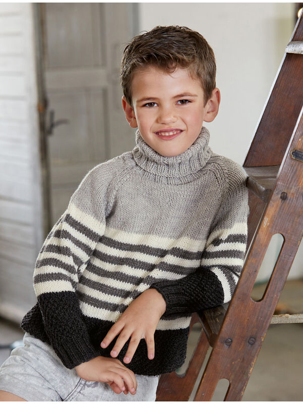 Lana Grossa ПУЛОВЕР Cool Wool Big