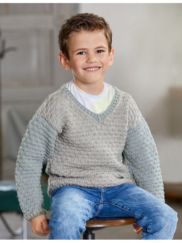 Lana Grossa ПУЛОВЕР Cool Wool Big