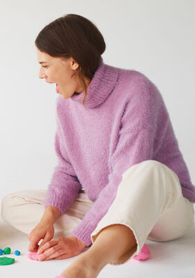 ПУЛОВЕР Per Fortuna & Cool Wool Lace от Lana Grossa