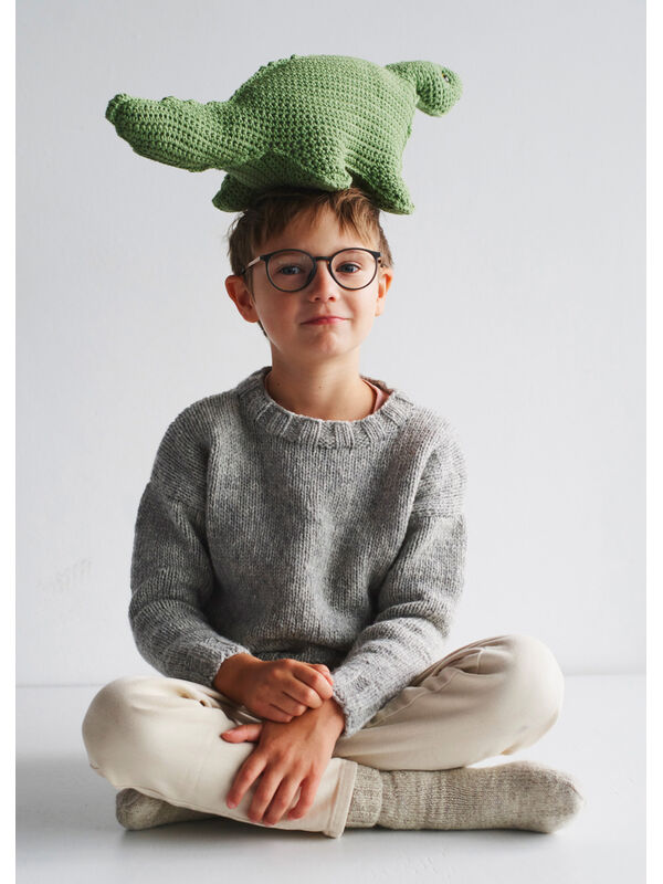 Lana Grossa ПУЛОВЕР Cool Merino