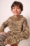 Lana Grossa МЕЛАНЖЕВЫЙ ДЖЕМПЕР Ecopuno & Cool Merino & Cool Merino Bi