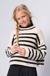 Lana Grossa ПОЛОСАТЫЙ ДЖЕМПЕР Airy