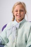 Lana Grossa ЖАКЕТ С КОРОТКИМИ РУКАВАМИ Twinny