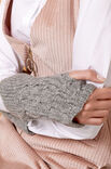 Lana Grossa МИТЕНКИ С УЗОРОМ ИЗ КОС Cashmere 16 Fine
