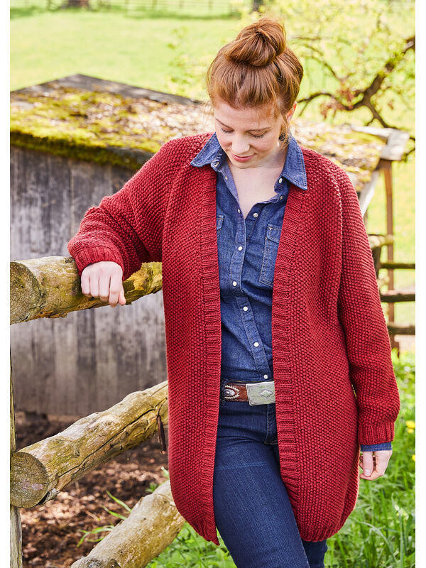 Lana Grossa КОФТА Landlust Alpaka Merino 160