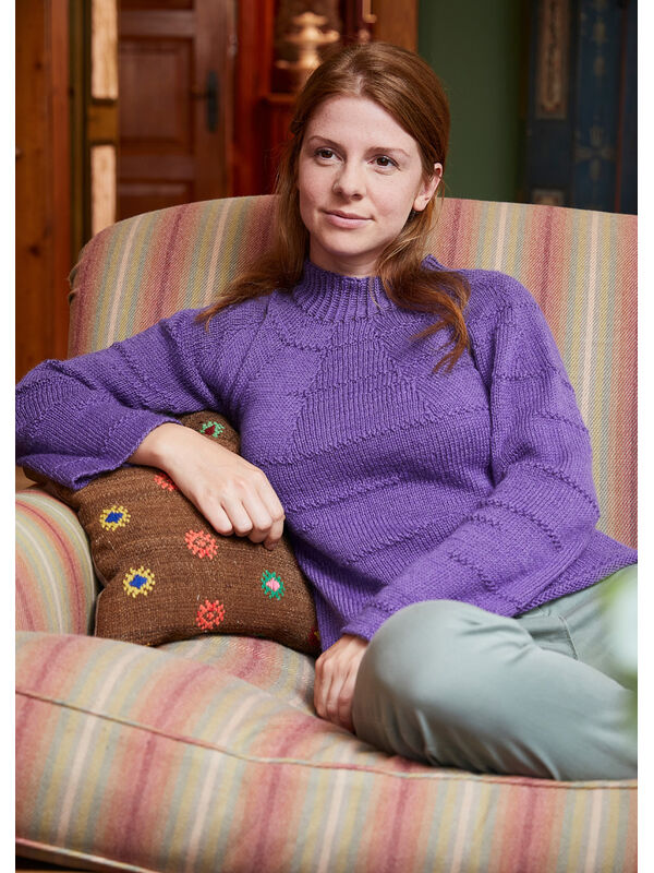 Lana Grossa ПУЛОВЕР Landlust Alpaka Merino 160