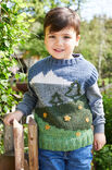 Lana Grossa ПУЛОВЕР Landlust Soft Tweed 90