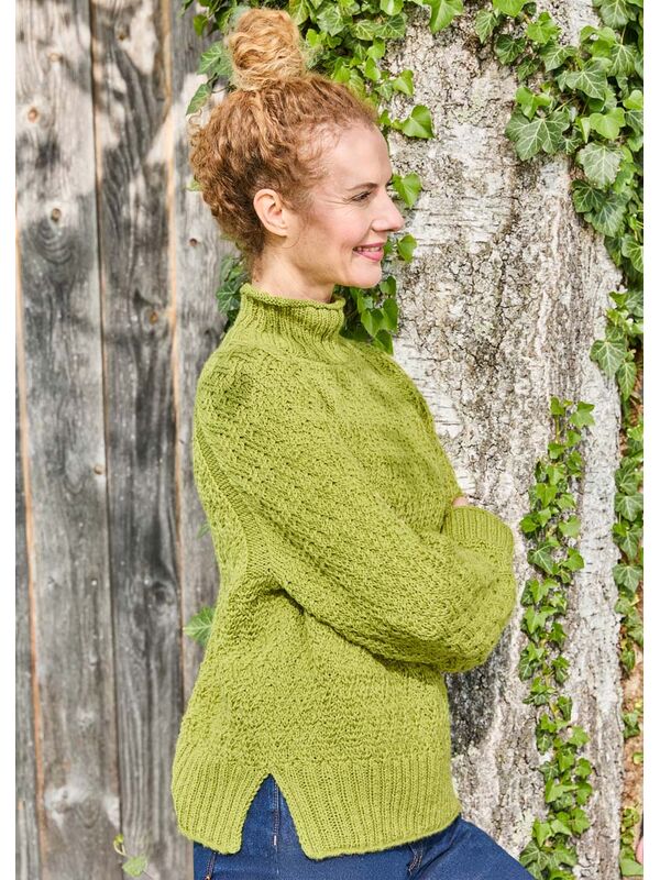 Lana Grossa ПУЛОВЕР Landlust Alpaka Merino 160