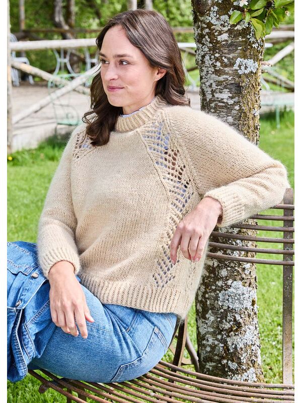 Lana Grossa ПУЛОВЕР Landlust Naturwolle & Landlust Kidmohair