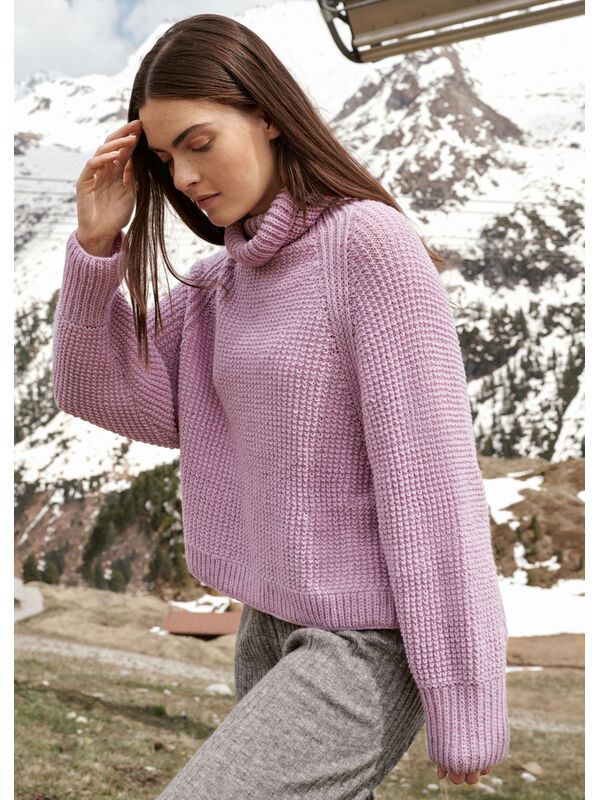 Lana Grossa ПУЛОВЕР Landlust Alpaka Merino 160