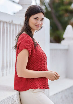ТОП Landlust Sommerseide от Lana Grossa