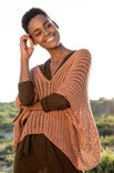 Lana Grossa ПОНЧО Solo Lino