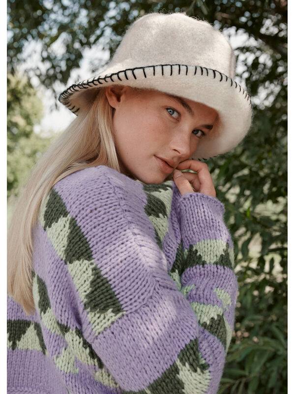 Lana Grossa ШЛЯПА Feltro & Cool Wool Big