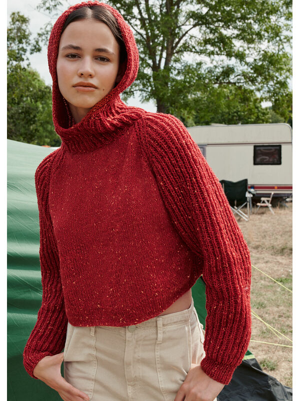 Lana Grossa ПУЛОВЕР Landlust Soft Tweed 180