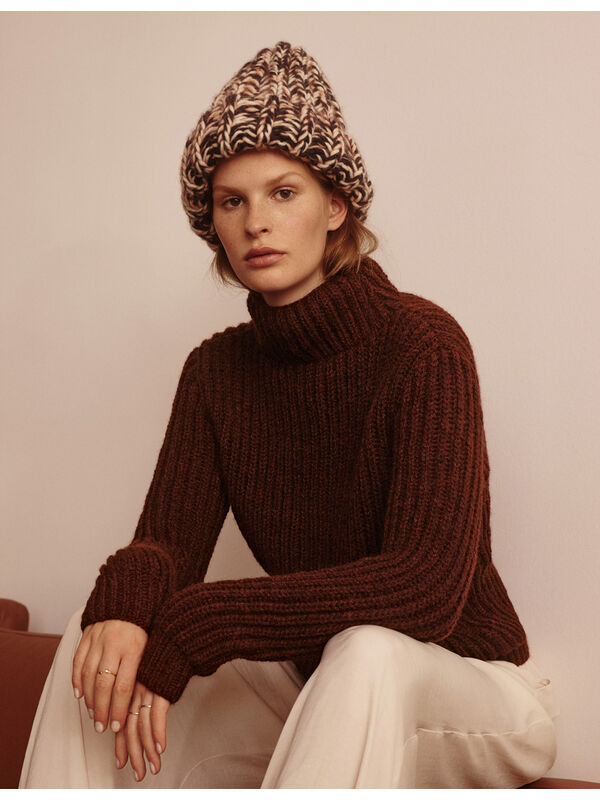 Lana Grossa ПУЛОВЕР Alta Moda Alpaca