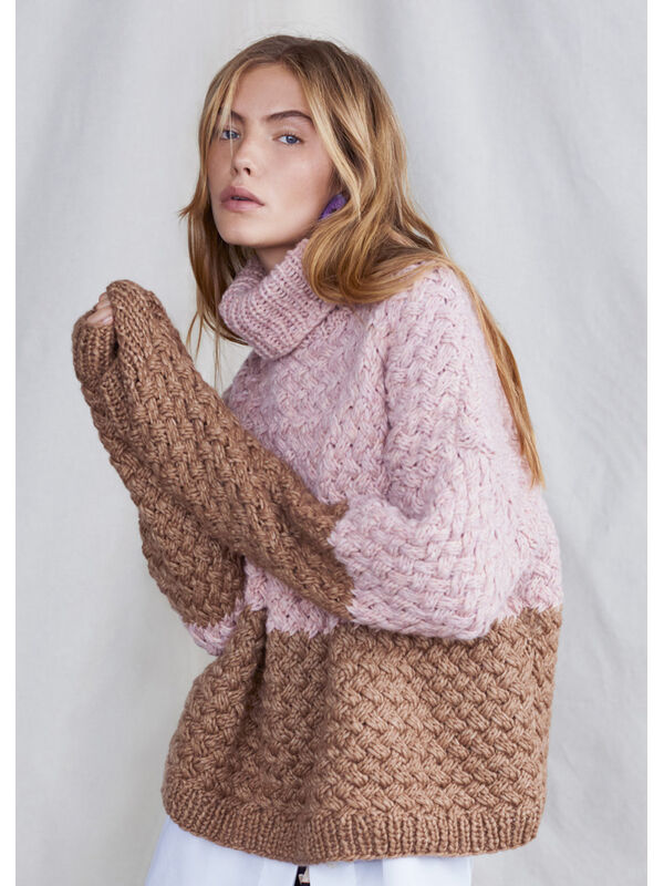 Lana Grossa ПУЛОВЕР Lala Berlin Lovely Cotton
