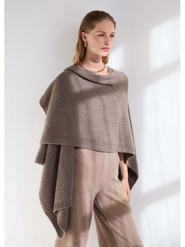 Lana Grossa ПОНЧО Cashmere Kiss