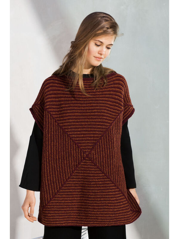 Lana Grossa ПОНЧО Alta Moda Alpaca