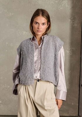 Жилет Royal Alpaca от Lana Grossa