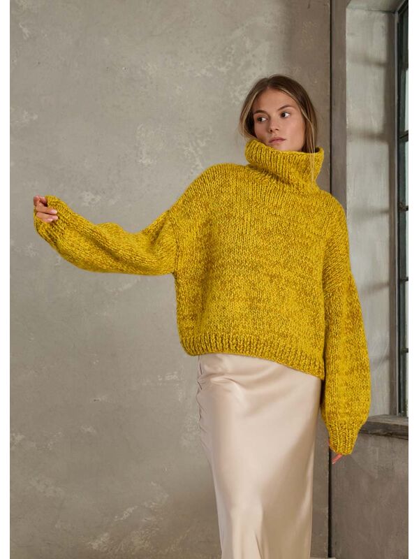 Lana Grossa Свитер Cool Merino & Superkid Seta & Alta Moda Alpaca