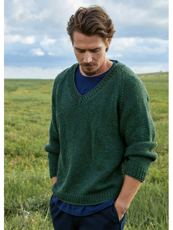Lana Grossa ПУЛОВЕР Cool Merino Big